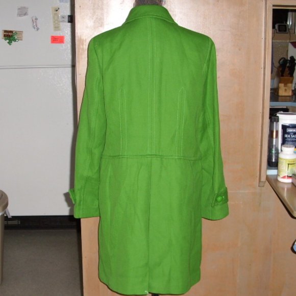 Talbots Coat Green 8 NWT - Picture 2 of 5
